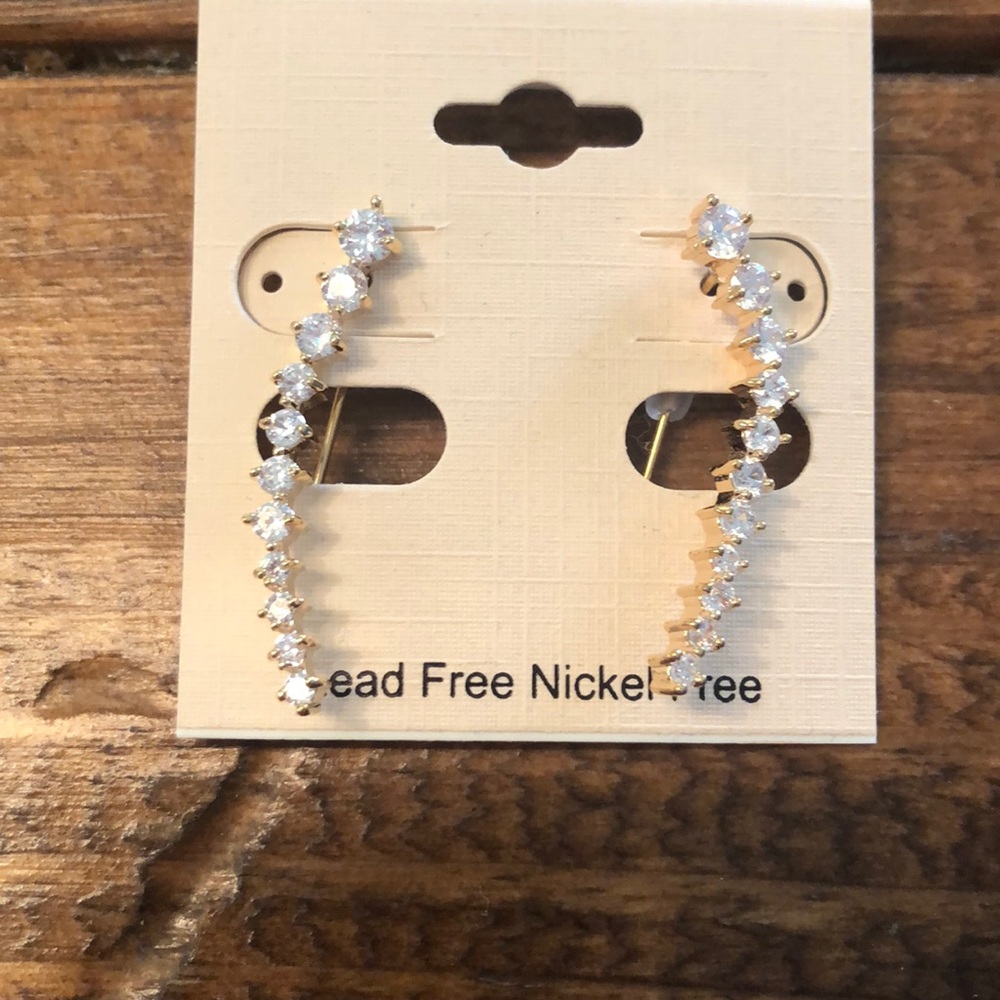 Beautiful stone earrings